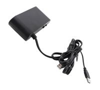 HUSHUI Adaptateur de Contrôleur GC, Convertisseur de Contrôleur de Jeu 4 Ports 3 en 1 avec Fonction de Vibration, pour et PC