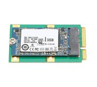 HUSHUI Adaptateur de Disque Dur M.2 MSATA, Installation Stable et Fiable pour Ordinateur de Bureau, Accessoires en PCB Durable (32 Go)