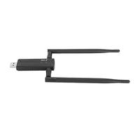 HUSHUI Adaptateur WiFi USB 3.0 Haute Vitesse Triple Bande AX5400Mbps pour PC de Jeu en Streaming avec Deux Antennes 6dBi