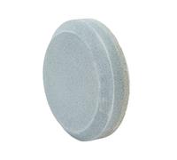HUSHUI Affûteur de Couteaux à Double Grain, Outil Durable de Forme Ronde pour Affûter les Lames de Tondeuse à Gazon, Machettes 8x8x2,6 Cm
