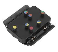 HUSHUI Aide pour ukulélé, Outil D'apprentissage des Accords à Code Couleur avec Design pour une Installation Facile, Bouton Rond pour le Confort des Doigts, adapté pour ukulélé de 23 et (rappel de