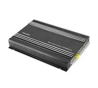 HUSHUI Amplificateur de Puissance Audio 4 Canaux, Stéréo Haute Puissance pour Système Audio de Voiture, Alliage D'aluminium 12V, 32x22.5x4.5cm