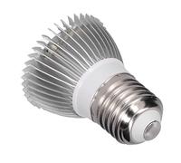 HUSHUI Ampoule de Croissance LED Haute Puissance 28W, Spectre Complet, pour Plantes D'intérieur, Douille E27, Aluminium, 1 Pièce