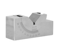 HUSHUI Angle Réglable, Bloc en Alliage en Alliage V pour Fraisage, Bloc D'angle V, Précision élevée, pour la Pêche, avec Marquage