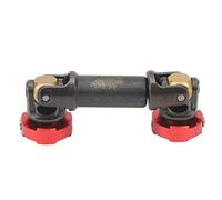 HUSHUI Arbre D'entraînement RC, Bride de Joint Universel, Accessoire en Acier Inoxydable Durable pour Chenille 1/10 RC, 1 X unité (55-68mm)