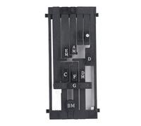 HUSHUI Assistant D'Accords de Guitare, Guide D'Accords de Guitare Portable en ABS avec Boutons pour Divers Accords, pour Guitares Folk de 36 à 41 Pouces avec Touche de 4,3 à 4,5 Cm