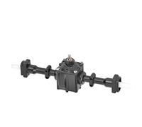 HUSHUI Axe Différentiel à Engrenages 1/16, Arbre D'entraînement en Métal Durable, Mise à Niveau pour Accessoires RC pour Voiture à 6 Roues FY004 Q64 Q60 WPL B36 MN77 (essieu arrière)