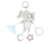 HUSHUI Baby Cribd Hanging Rattles Toy, Soft Plux de Dentition Clip sur un Jouet de Poussette avec un Son BB, pour un Développement Visuel et Auditif pour Nourrissons