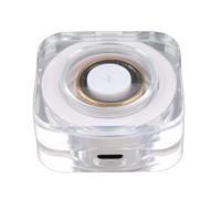 HUSHUI Bague Intelligente avec Bouton Tactile, Synchronisation des Données APP, Tracker d'activité en Acier Inoxydable, étanche IP68, Compteur de Pas, Plusieurs Modes Sportifs, avec (#9)