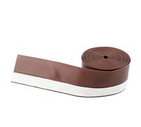 HUSHUI Bande d'étanchéité Auto-adhésive pour Porte et Fenêtre de 5 M, froid en Caoutchouc de Silicone Durable, Empêche la Poussière et les Insectes, Idéale pour un Usage Domestique (Brun)