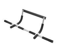HUSHUI Barre de Traction Portable pour Entraînement de Force du Haut du Corps, capacité de 100 Kg, Poignées en Mousse, Convient aux Cadres de Porte de 10 à 16 Cm