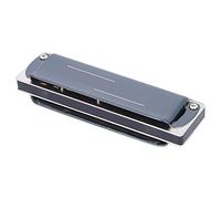 HUSHUI Blues Harmonica Professional Mouthorgan Résine ABS Durable pour les Amateurs de Musique Couvercle en Acier Inoxydable 10 Trous 100 X 27 X 20 Mm (Noir)