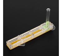 HUSHUI Boîte D'élevage de Fourmis en Acrylique, Nid de Fourmis Léger et Hydratant pour Les Amateurs D'insectes 14x2.2x7.5cm Transparent (nid Jaune)