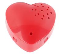 HUSHUI Boîte Vibrante Boîte de Vibration de Forme de Cœur Rouge Multifonctionnel pour Animaux en Peluche Jouet