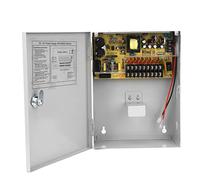 HUSHUI Boîtier d'alimentation Efficace PWM 12V 10A, Mise Hors Tension Retardée pour Les Applications de Contrôle D'accès