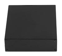 HUSHUI Boîtier électrique en Aluminium Boîtier de Jonction étanche pour Projets de Bricolage Noir Mat 33x114x140mm Léger