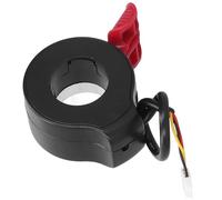 HUSHUI Booster D'accélérateur au Doigt, Poignée D'accélérateur à Capteur Hall pour Scooters électriques avec Conception étanche Antidérapante, Tension 5 V, Matériau ABS (Rouge)