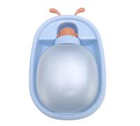 HUSHUI Bouteille d'eau pour Animaux de Compagnie Pliable, Distributeur de Bouteille d'eau pour Chien Portable pour Marcher, Randonnées en Plein Air, avec Voyage Multifonction (Bleu)