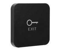 HUSHUI Bouton de Sortie de Porte Haute sensibilité DC12V, Interrupteur de Déverrouillage Tactile Durable pour Systèmes de Contrôle D'accès, Idéal pour les Maisons et les Bureaux, Matériau ABS, 1
