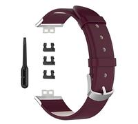 HUSHUI Bracelet de remplacement pour montre intelligente, bracelet de remplacement en cuir, bracelet de montre de sport Compatible pour montre intelligente Watch FIT