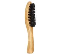 HUSHUI Brosse à Barbe pour Hommes, Design Ergonomique, Brosse de Toilettage Portable de Voyage pour le Coiffage et le Nettoyage de la Barbe en Bois Composite 1 Pièce