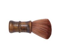 HUSHUI Brosse Plumeau pour le Cou, Outil D'épilation Ergonomique Professionnel pour Salon et Usage Domestique en Bois Composite 1 unité