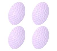 HUSHUI Butée de Poignée de Porte en Silicone, Pare-Chocs Mural, Protecteur Auto-adhésif pour Usage Domestique, Effet D'amortissement des Chocs, 10 Pièces (Violette)