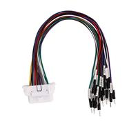 HUSHUI Câble de Connecteur OBD2 16 Broches, OBD2 Femelle avec Borne Mâle 16 Broches pour la Suppression du Code de Détection de Défauts, Diagnostic du Véhicule avec Surveillance du