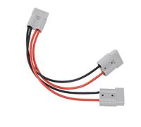 HUSHUI Câble de Prise de Charge pour Chariot élévateur électrique, 600V, 50a, Coque PC Durable, Connecteur de Chargeur de Batterie pour Véhicules électriques, ATV, Camping-Car