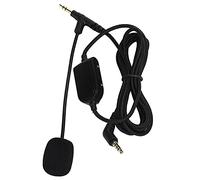 HUSHUI Câble de Remplacement avec Contrôle du Volume pour écouteurs V-MODA, Cordon de Son de Jeu de 1,8 M de Long, Matériau en Nylon, Noir