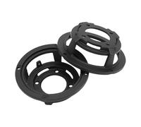 HUSHUI Cadre de Haut-Parleur 2PCS, Support de Bassin de Haut-Parleur en Aluminium 3,62 Pouces avec Une Moulage intégré, pour Woofer PA DJ Enceinte