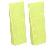 HUSHUI Cales de Tronçonneuse Vertes de 8 Pouces pour un Abattage et une D'arbres en Toute Sécurité-2 Pièces Cales de Tronçonneuse en Plastique, Durables et Faciles à Utiliser