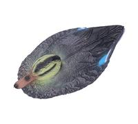 HUSHUI Canard Leurre, Décoration de Canard Flottant Réaliste à Modélisation Vive pour Jardin de Piscine, avec Matière Plastique 26x11,5 Cm (Mère Yuanyang)