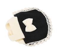 HUSHUI Cape de Hamster en Polaire Douce, Mini Vêtements pour Animaux de Compagnie, pour Petits Animaux, Jeu de Rôle Mignon et Décoration de Vacances (L)