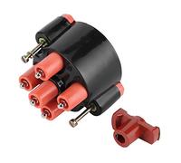 HUSHUI Capuchon de Distributeur + Rotor, Remplacement ABS Durable, Installation Facile pour 190E(W201) 1987-1993, 2 Unités