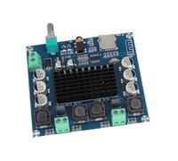 HUSHUI Carte Amplificateur de Puissance Bluetooth A105 TDA7498, Volume Réglable, Sortie 100W X 2 pour Domestique, Taille Compacte 92x85x18mm