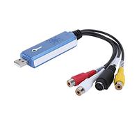 HUSHUI Carte de Vidéo USB Haute Définition pour Ordinateur AV vers USB, Idéale pour Les Jeux et L'enregistrement, Carte de 1 Voie, 70 G