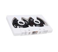 HUSHUI Cassette Vierge Bobine à Bobine, Bande D'Enregistrement Double Face de 50 Minutes avec Coque Extérieure en ABS et Roues Métalliques, pour Enregistrement de Musique et