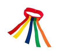 HUSHUI Ceinture de Jeu Catch Tail pour Un Plaisir Interactif en Famille, équipement D'entraînement en Tissu Compact et Portable pour Enfants et Adultes (Rose Rose)