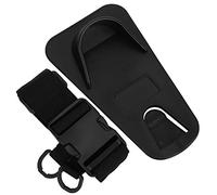 HUSHUI Ceinture de Taille de Canne à Pêche Noire, Porte-Outil Léger et Réglable pour Une Expérience de Pêche Confortable, Mousse ABS EVA Taille ≤ 140 Cm (Ceinture Abdominale de )