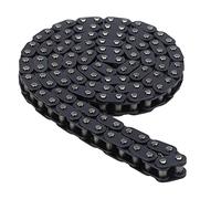 HUSHUI Chaîne de Scooter électrique à Grande Vitesse, Accessoire Longue Durée pour Remplacement de Vélo électrique, Fer 25H T8F 420 428 (Chaîne T8F)