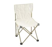 HUSHUI Chaise Pliante Légère avec Pieds Antidérapants et Dossier Confortable pour Camping en Plein Air Pêche Beige (Très Grand 32,7 X 24,4 X 31,5 Pouces)