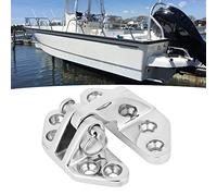HUSHUI Charnière de Trappe en Acier Inoxydable, Résistante à la Corrosion, Haute Résistance, pour Pièces de Bateau, Accessoires, 1 X Argent