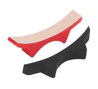 HUSHUI e Mise au Point D'objectif, Outil Universel en Silicone pour Appareils Photo Manuels, Facile à Utiliser, Taille Mini, 2 Unités Rouge et Noir (étroite)