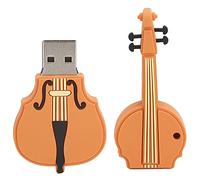 HUSHUI Clé USB en Forme de Violon, 32 Go, Joli Lecteur Flash Portable pour Le Stockage de Musique et de Photos, adapté aux Professionnels de la Création (ShChGB)