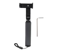 HUSHUI Clip de Bureau Support de Téléphone Pliable à 360 Degrés A Réglable Universal Pole de Tapis Roulant Pabillement de Téléphone pour Tous Les Téléphones Portables (Gris foncé)