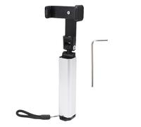 HUSHUI Clip de Bureau Support de Téléphone Pliable à 360 Degrés A Réglable Universal Pole de Tapis Roulant Pabillement de Téléphone pour Tous Les Téléphones Portables (Argent)