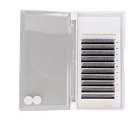 HUSHUI Clusters de Cils 3D D Curl Extensions Douces pour le Maquillage Quotidien 10 Rangées 11 Mm de Longueur 0,07 Mm D'épaisseur