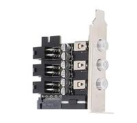 HUSHUI Commutateur d'alimentation HDD SSD, Module de Sélection Indépendant à 2 Canaux pour Le Contrôle de Plusieurs Disques Durs avec Affichage LED