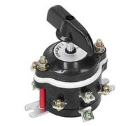HUSHUI Commutateur Rotatif Universel, Commutateur de Commutation Compact et Durable pour Contrôle Industriel, 25 A 220-380 V, Matériau PC Ignifuge, 1 X de Transfert